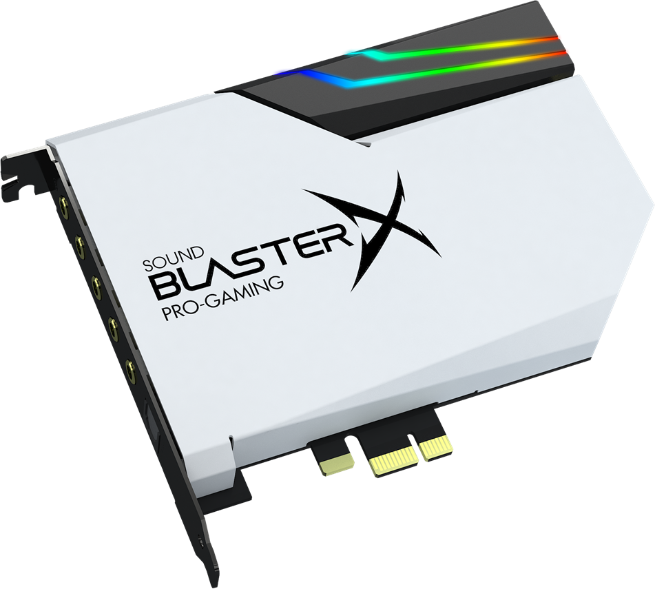 creative sound blasterx ae-5 plus hi-res gaming sound card 70sb174000000