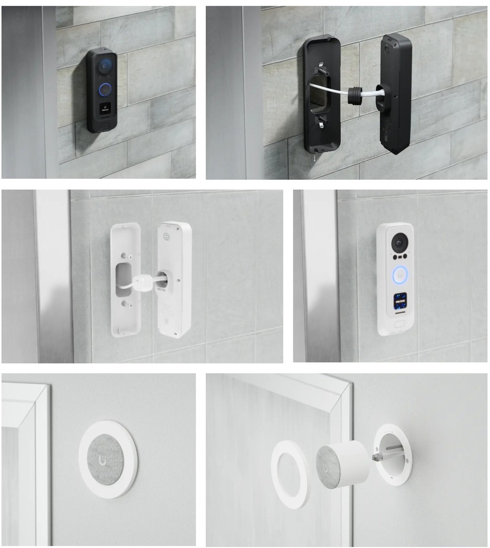 ubiquiti unifi protect g4 doorbell pro poe kit - uvc-g4-dbell-poe