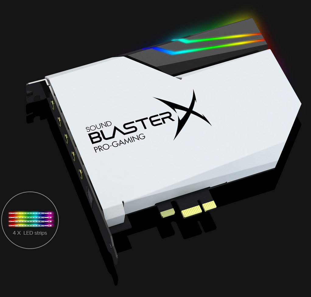 Creative Sound Blasterx Ae Hi Res Gaming Sound Card Ca