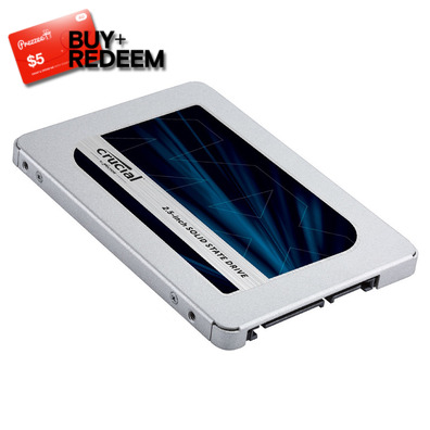 4TB Crucial MX500 2.5 SATA SSD Drive CT4000MX500SSD1, *$5 Voucher by Redemption, Limit 4 per customer