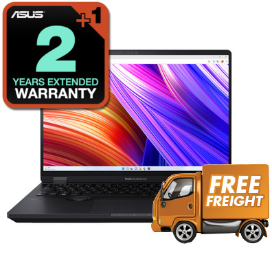 ASUS ProArt Studiobook 16 OLED Touch H7604JI-MY006X Core i9 Laptop Win 11 Pro, *BONUS Upgrade to 3-Years Warranty