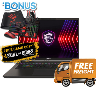 MSI VECTOR 16 HX A14VGG-263AU 16 RTX4070 Core i9 Laptop Win 11 Home, *FREE Skull and Bones™ game code via redemption