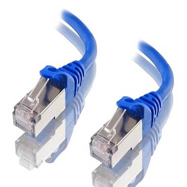 ALOGIC 20m Blue 10G Shielded CAT6A Network Cable