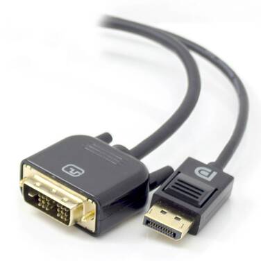 1 Metre ALOGIC Smartconnect DisplayPort to DVID Cable Male to Male