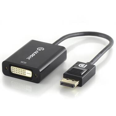 15cm ALOGIC Premium DisplayPort to DVI Adapter Male to Female (COMMERCIAL PACKAGING)