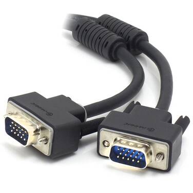 10 Metre ALOGIC VGA/SVGA Premium Shielded Monitor Cable With Filter Male to Male