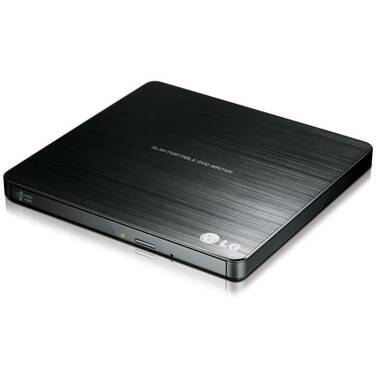LG USB 2.0 External SLIM DVD Writer Black PN GP60NB50