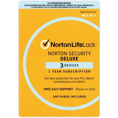 Symantec Norton Security DELUX OEM Subscription for 3 Devices