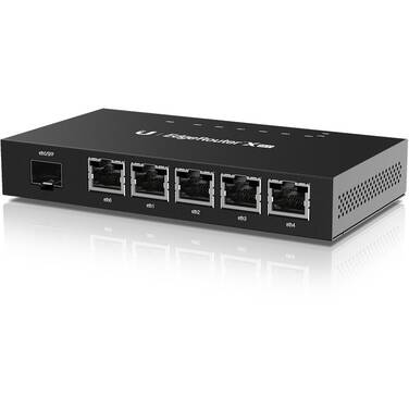 6 Port Ubiquiti EdgeRouter ER-X-SFP PoE Gigabit Ethernet Router
