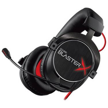 Creative Sound BlasterX H5 Tournament Edition 3.5mm Gaming Headset PN 70GH031000003