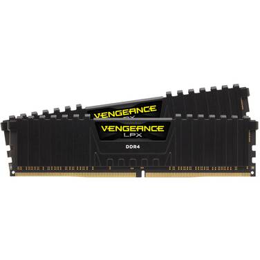 16GB DDR4 Corsair (2x8GB) CMK16GX4M2D3600C18 3600MHz Vengeance LPX BLACK RAM Kit