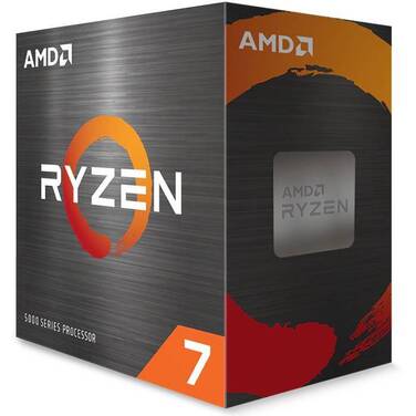 AMD AM4 Ryzen 7 5800X 8 Core 4.7GHz CPU (No Cooler) 100-100000063WOF