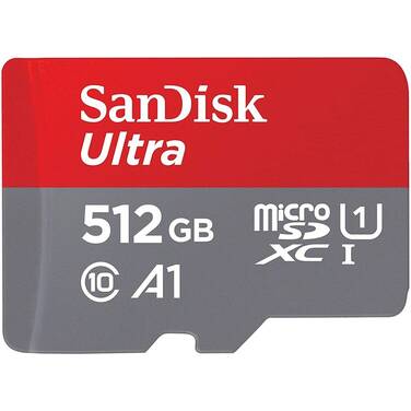 512GB SanDisk Ultra Micro SDXC Memory Card SDSQUAC-512G-GN6MN