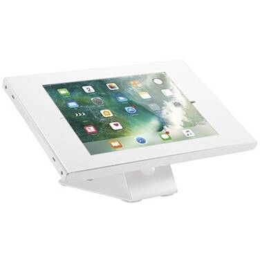 Brateck Anti-theft Countertop/Wall Mount Tablet Kiosk Stand White PAD32-05