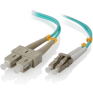 ALOGIC 1m LC-SC 10GbE Multi Mode Duplex LSZH Fibre Cable (LCSC-01-OM3)