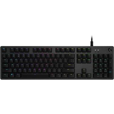 Logitech G512 CARBON LIGHTSYNC RGB Mechanical Gaming Keyboard 920-009354 with GX Brown switches