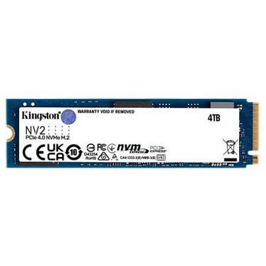 4TB Kingston NV2 NVMe M.2 PCIe 4.0 SSD SNV2S/4000G, Limit 5 per customer