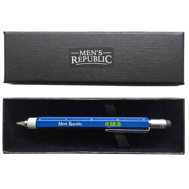 Men's Republic 9 in 1 Multi tool Stylus Blue MR2284