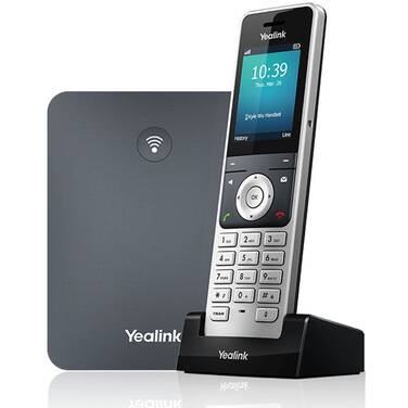 Yealink (W76P) Wireless DECT Solution including W70B Base Station and 1x W56H Handset - W76P