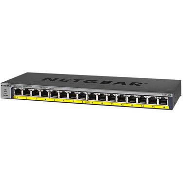 16 Port Netgear GS116PP-100AJS Gigabit PoE+ Network Switch