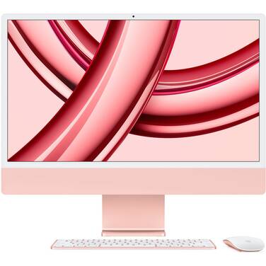 Apple iMac with Retina 4.5K Display 24 M3 Chip 8-core GPU 256GB MQRD3X/A Pink 2023