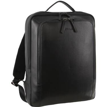 15.6 Pierre Cardin Leather Business/Laptop Bag - Black PC 3813