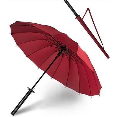 Sword Umbrella Red