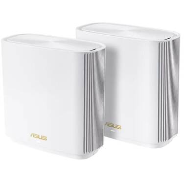 ASUS ZenWiFi XT8 V2 AX6600 Tri-Band WiFi 6 Router 2-Pack White
