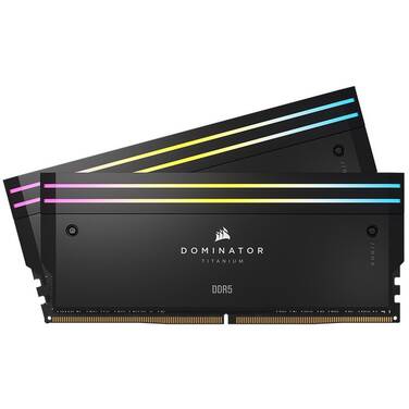 48GB DDR5 (2x24G) Corsair 7200MHz Dominator Titanium Black RGB RAM