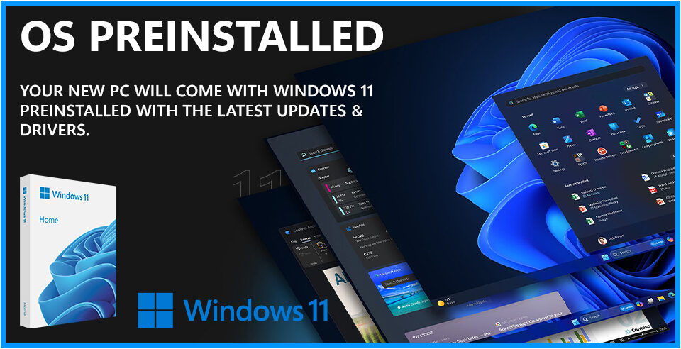 Operating System Preinstalled - Windows 11 Home