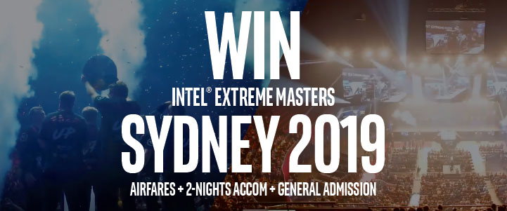 Intel Gaming Masters Sydney Banner