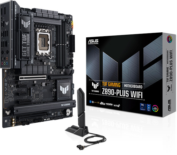 asus s1851 atx tuf gaming z890-plus wifi ddr5 motherboard