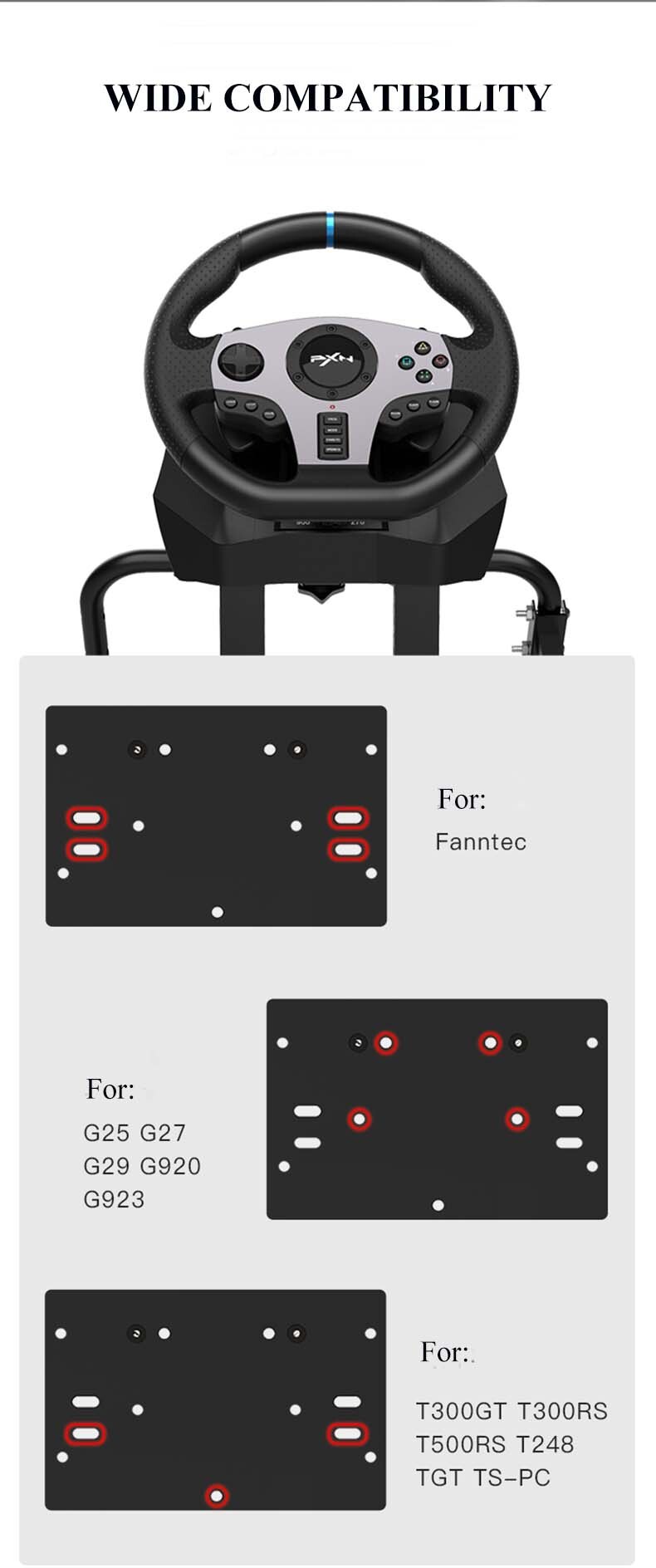 pxn-a9 foldable racing wheel stand