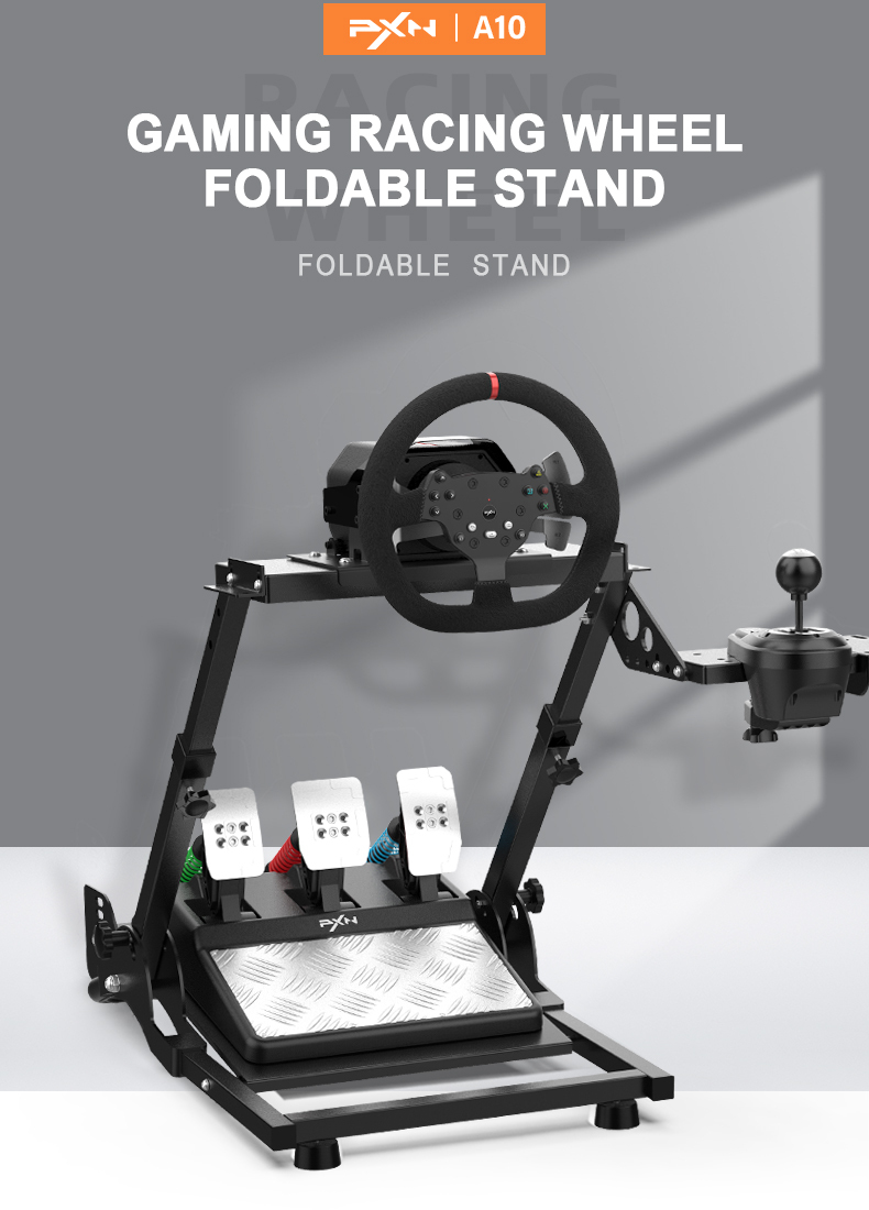 pxn-a10 foldable and adjustable racing sim frame