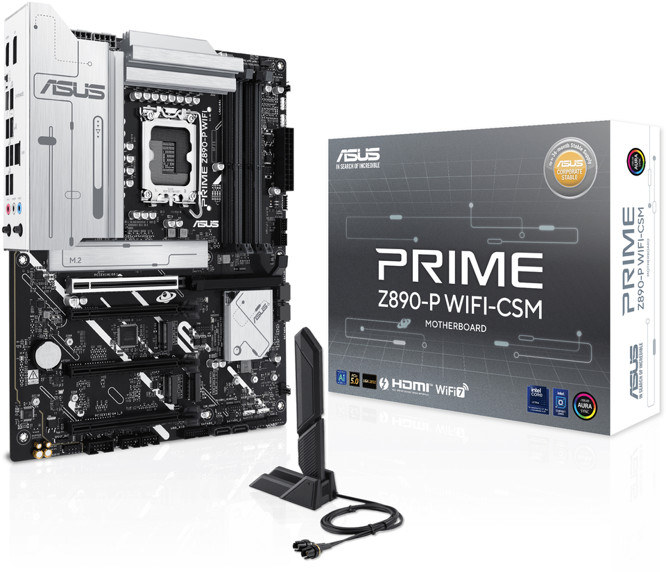 asus s1851 atx prime z890-p wifi-csm ddr5 motherboard