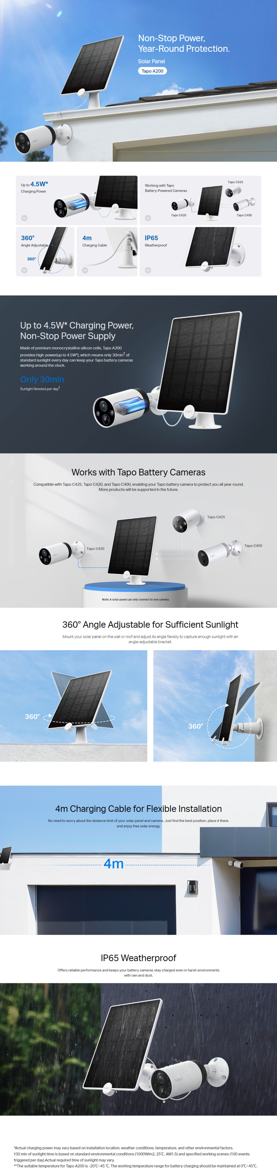 tp-link tapo a200 solar panel