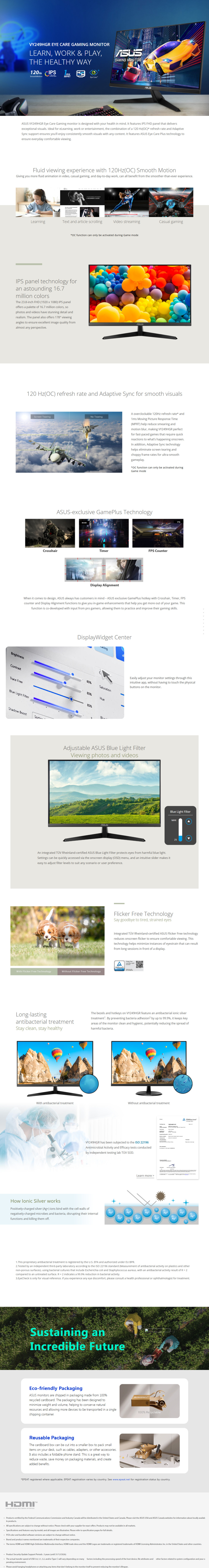 238 asus vy249hgr fhd 120hz ips gaming monitor