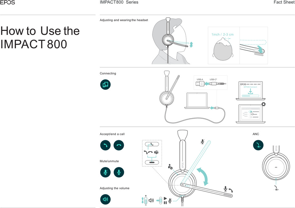 epos impact 860t anc wired headset