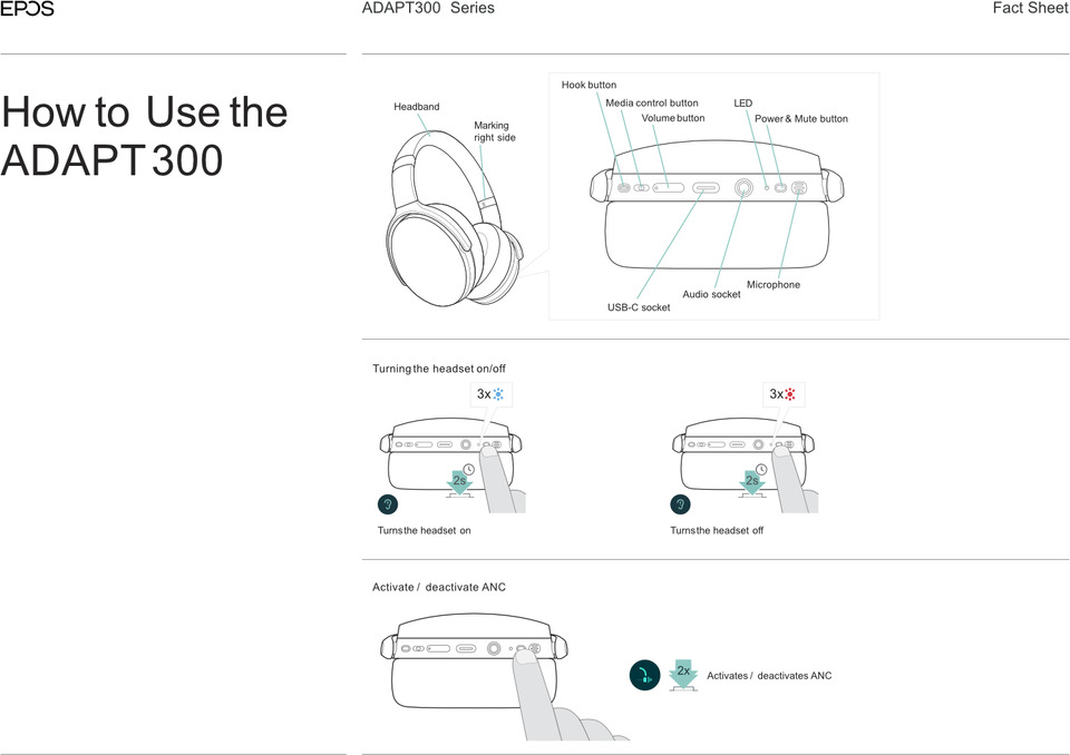 epos adapt 361 bluetooth headset