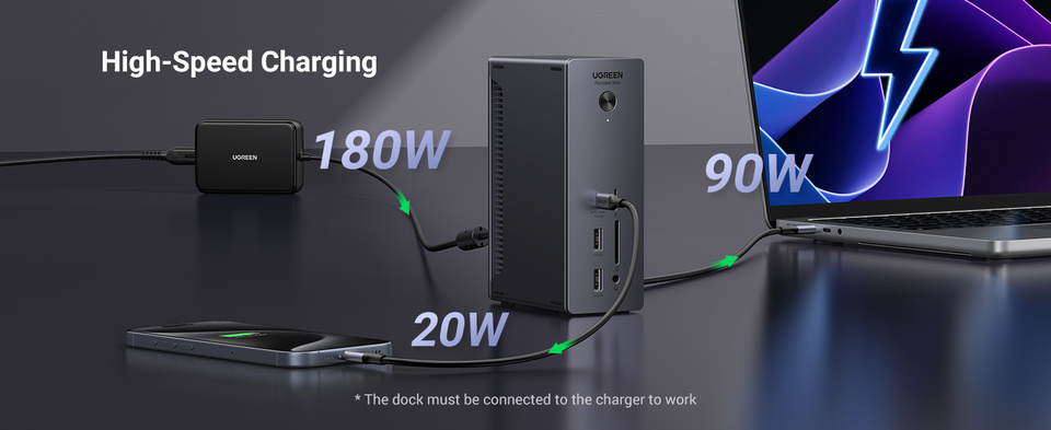 ugreen revodok max 213 usb-c hub 13-in-1 docking station