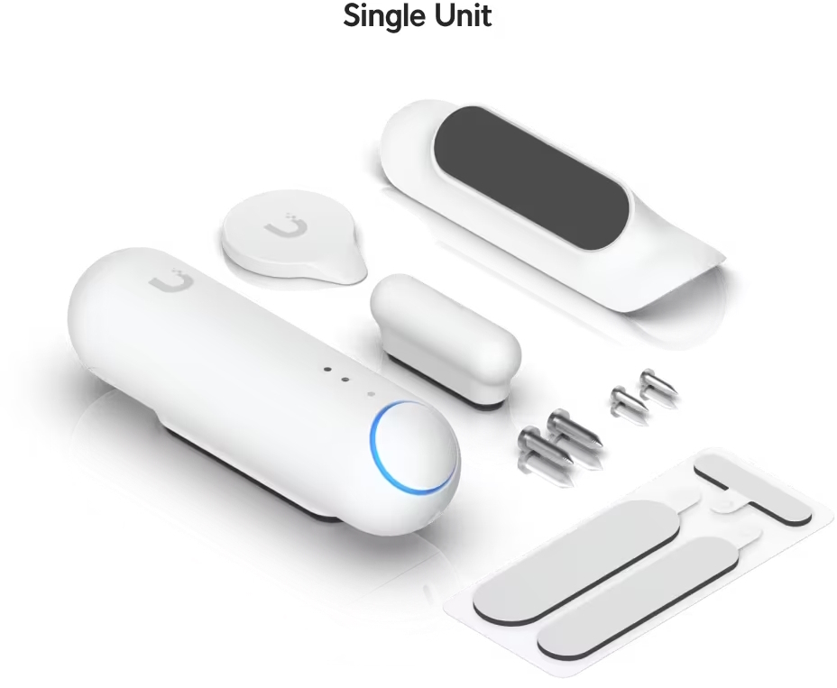 ubiquiti unifi protect smart sensor  single pack  battery-operated smart multi-sensor