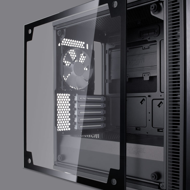 Fractal Design Microatx Define Mini C Tg Tempered Glass Case Fd Ca Def Mini C Bk Tg Ca