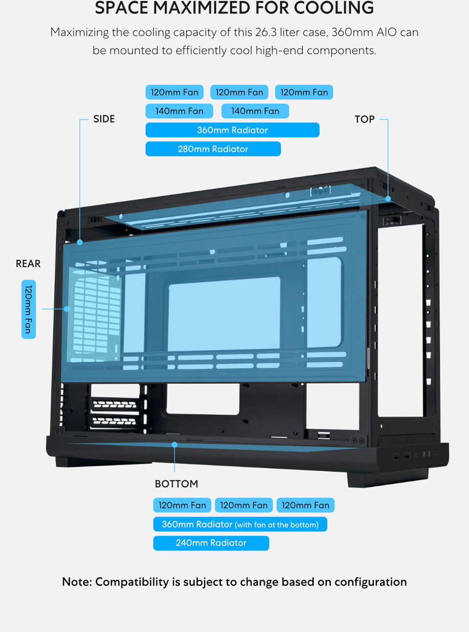 lian li dan-a3 microatx chassis black wood edition