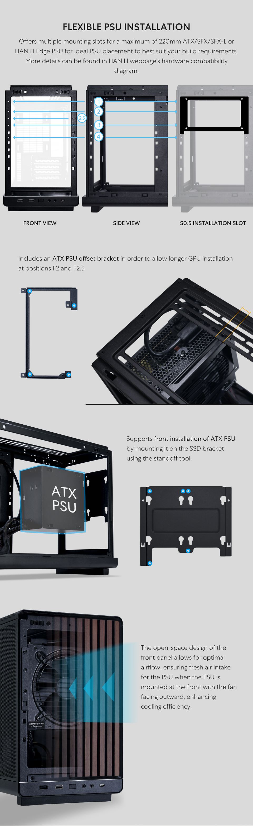 lian li dan-a3 microatx chassis black wood edition