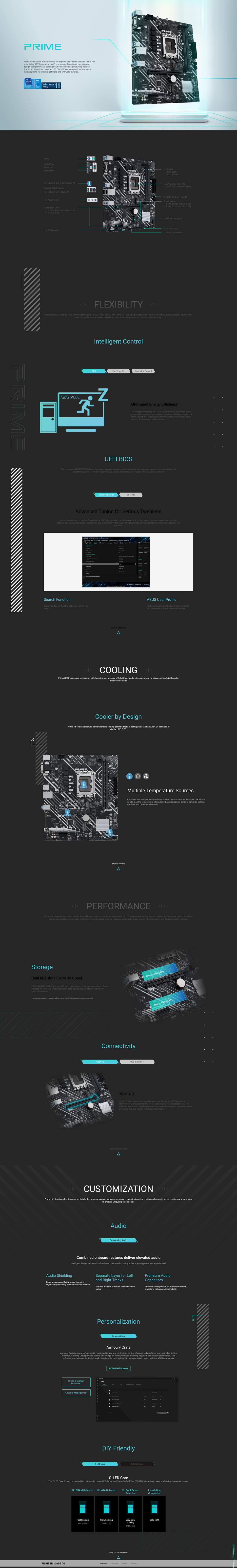 asus s1700 microatx prime h610m-e ddr4 motherboard