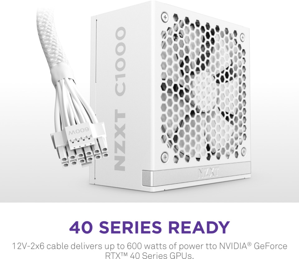 1000 watt nzxt gold atx 31 gen5 white power supply