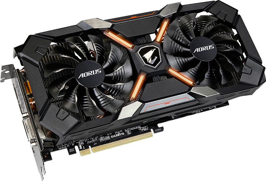 Gigabyte RX580 8GB AORUS XTR PCIe Video Card PN GV ...