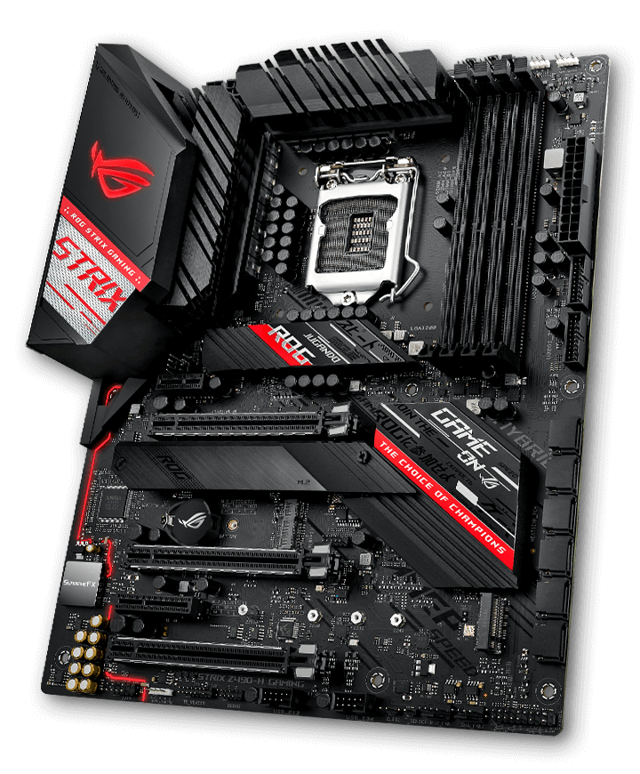 Asus S1200 Atx Rog Strix Z490 H Gaming Ddr4 Motherboard Ca