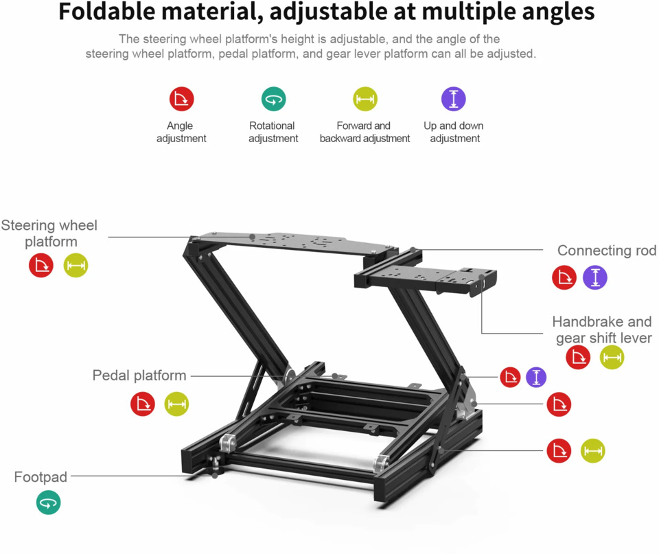 pxn a12 modular profile racing stand