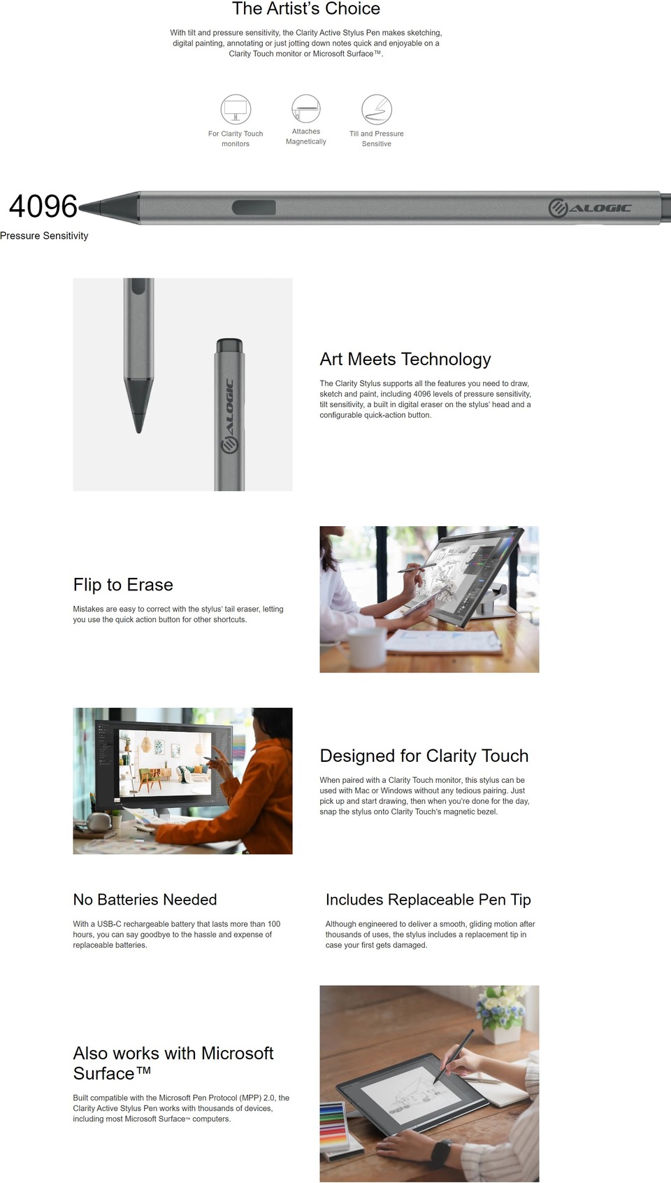 clarity active stylus pen 2